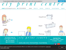 Tablet Screenshot of elyprint.co.uk